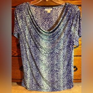 Jaclyn Smith short sleeve blouse.